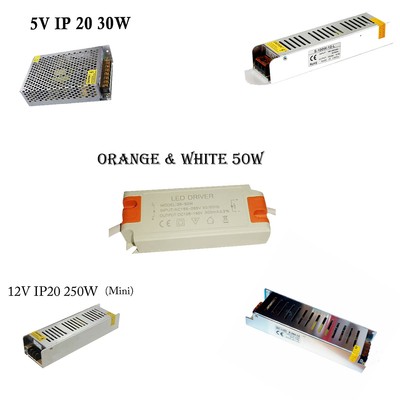 LED Driver DC 12VMini Trafo 100W-250W Netzteil KonstanteTreiber   12V-72W,5V-30W
