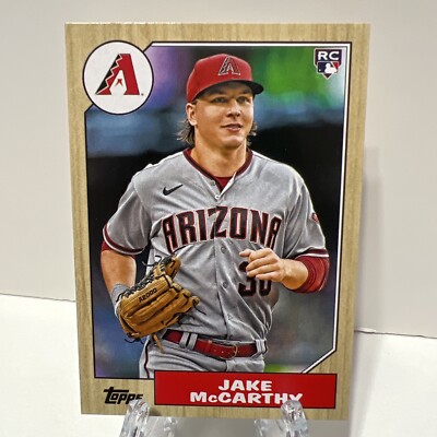 Jake McCarthy Arizona Diamondbacks 2022 Topps Retro RC #203 Rookie Card RC