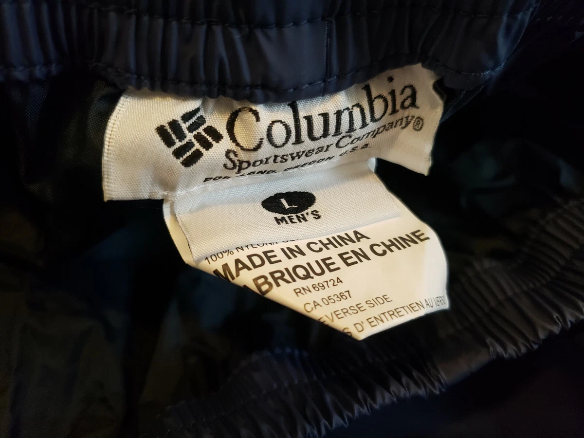 Columbia sportswear 2025 rain pants