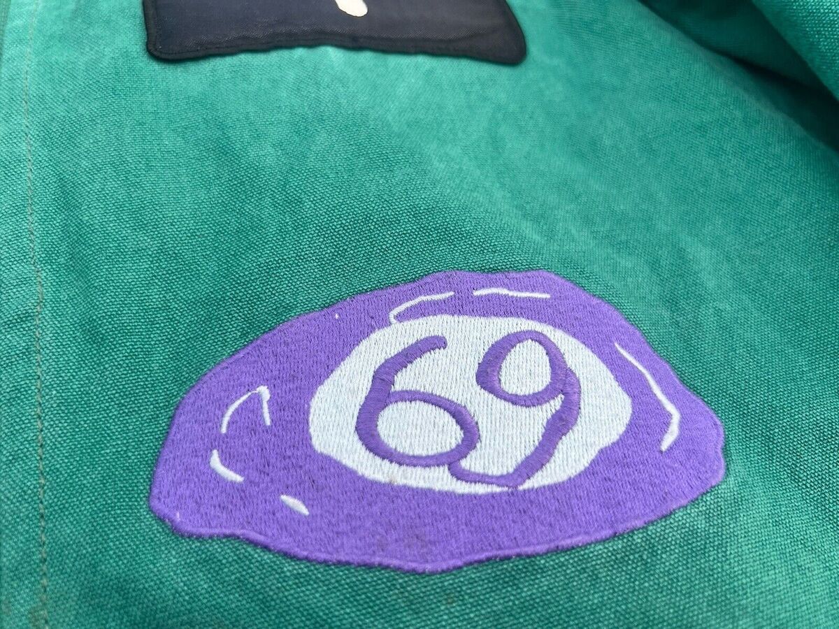 Pleasures Sonic Youth Green Work Jacket Coat Daydream Nation Pleasures Sonic Youth Green Work Jacket Coat Daydream Nation