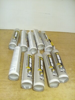 Lot Of 10 Titebond Pro-Grade + Caulk White 10.1 Fl Oz Siliconized Acrylic