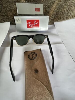 RAY-BAN B&L U.S.A SHINY BLACK G15 WAYFARER MAX VINTAGE 80s