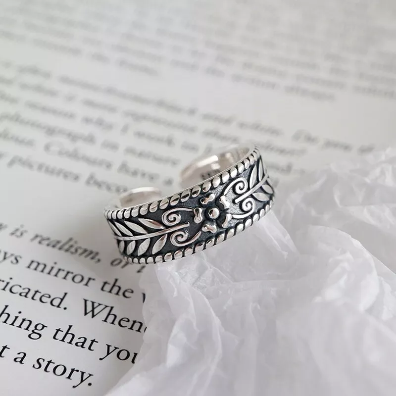 Sterling silver shop engravable rings