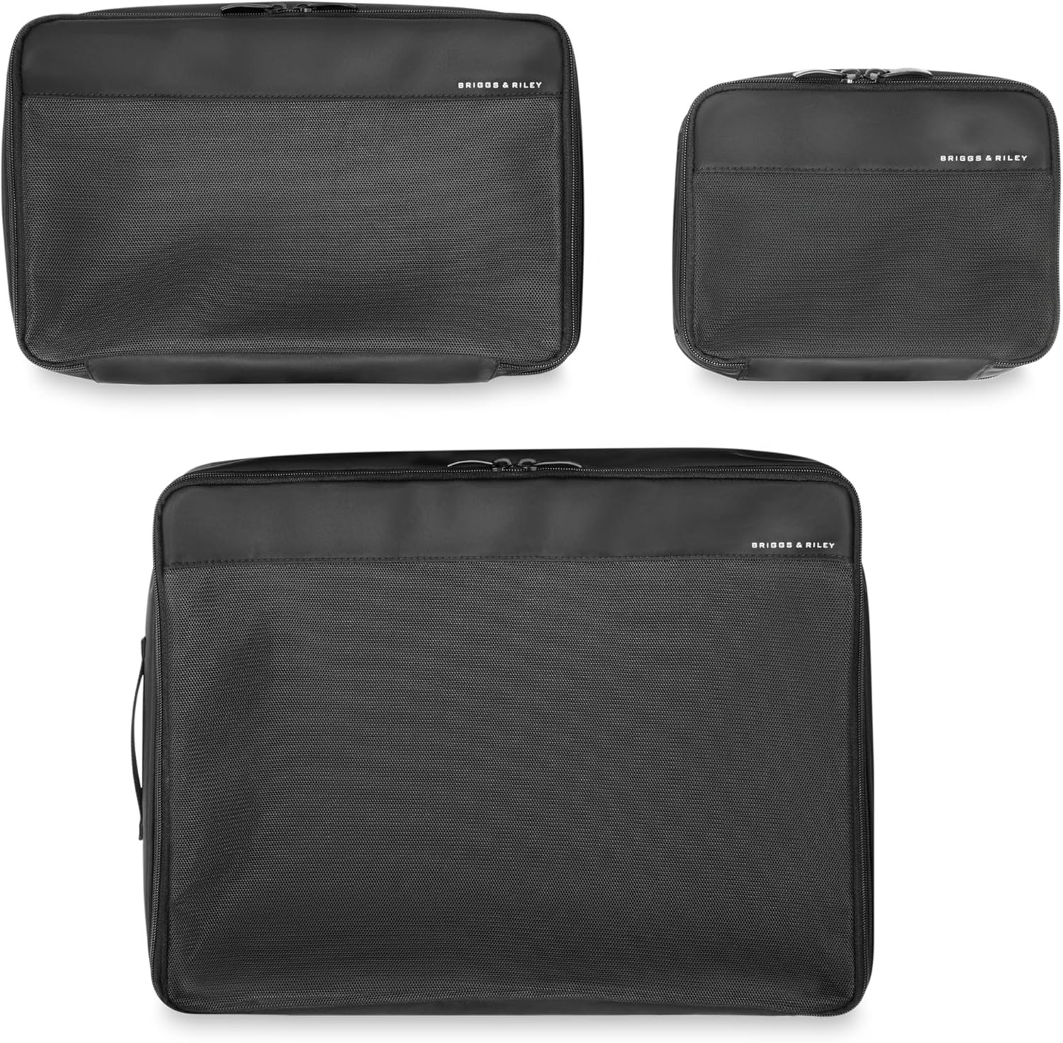 Stylish Black Travel Essentials Set - 2 Checked Pieces for Jetsetters