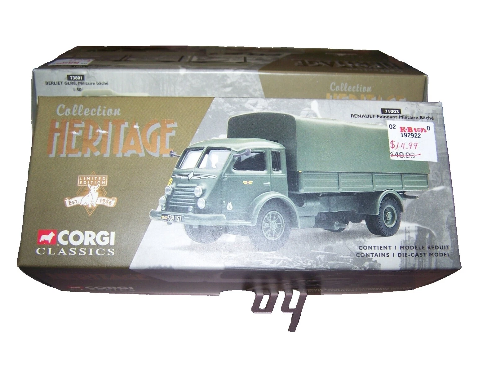 Coches, camionetas y furgonetas diecast de fabricación contemporánea Corgi Classics Corgi Renault