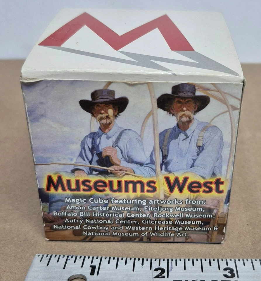 Magic Cube Museums West Brain Teaser Fidget Puzzle - Image 4 of 4