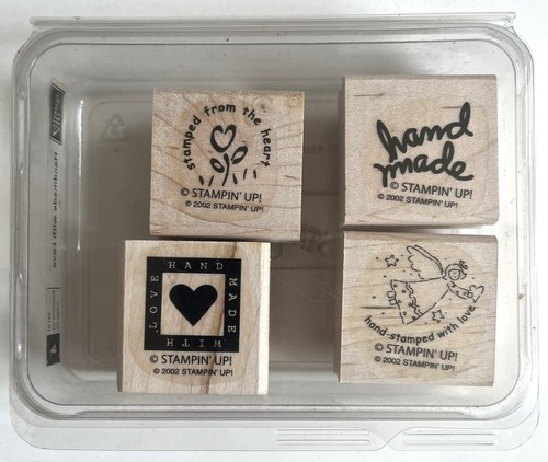 Stampin' Up 2002 "Fatto a mano con amore" (4 francobolli) - Foto 3 di 3