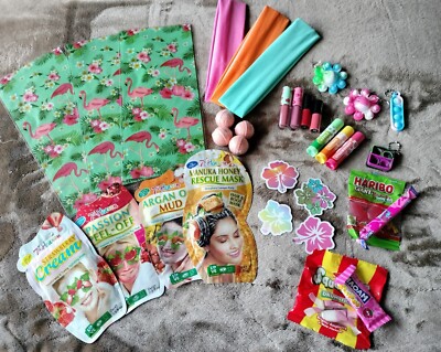 Ältere Mädchen Schönheit Schlummer Party Goody Bags Preise Übernachtung Gefälligkeiten Gesicht Spa