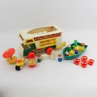 Vintage Fisher-Price Play Family Camper Set #994 1972 w/Pieces Included