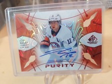 2022-23 SP Game Used Purity red auto 24/49 Josh Bailey Auto New York Islanders