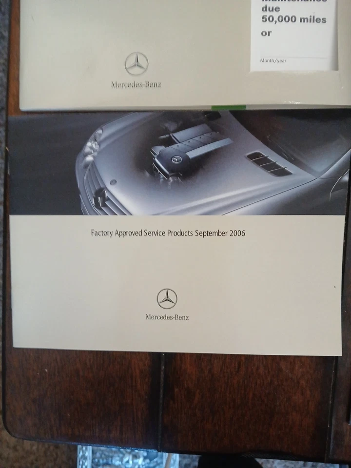 Mercedes S550 W221 2007 manual del operador guía de información + con juego de estuche OEM Foto 3 de 4