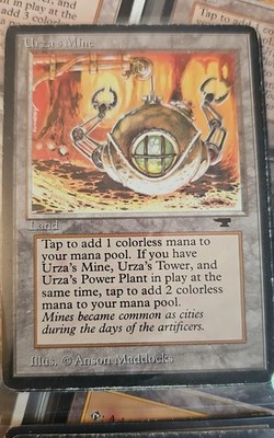 Magic the Gathering Urza's Mine (Clawed Sphere) Antiquities Regular