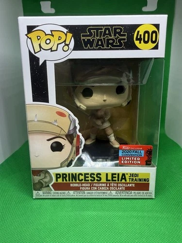 Funko POP! Star Wars: Princess Leia [Jedi Training] (2020 Fall Convention) #400