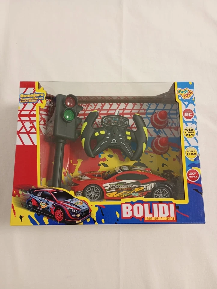 Bolide Radiocomandati Auto RC Easy Toys Scala 1:28 con Semaforo a Luci e Suoni - Immagine 4 di 4