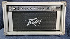 Vintage Peavey MAX Multi Access Bass Guitar Head w/Flight Case - Made in USA 