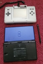 Nintendo DS Lite Handheld Console Blue System USG-001  DS Bottom NTR-001 -AS-IS