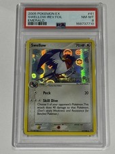 2005 Pokemon EX Emerald - Swellow Rev.Foil #41 PSA 8 on eBay