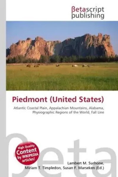Lambert M. Surhone (U. A.) | Piedmont (United States) | Taschenbuch | Englisch-image