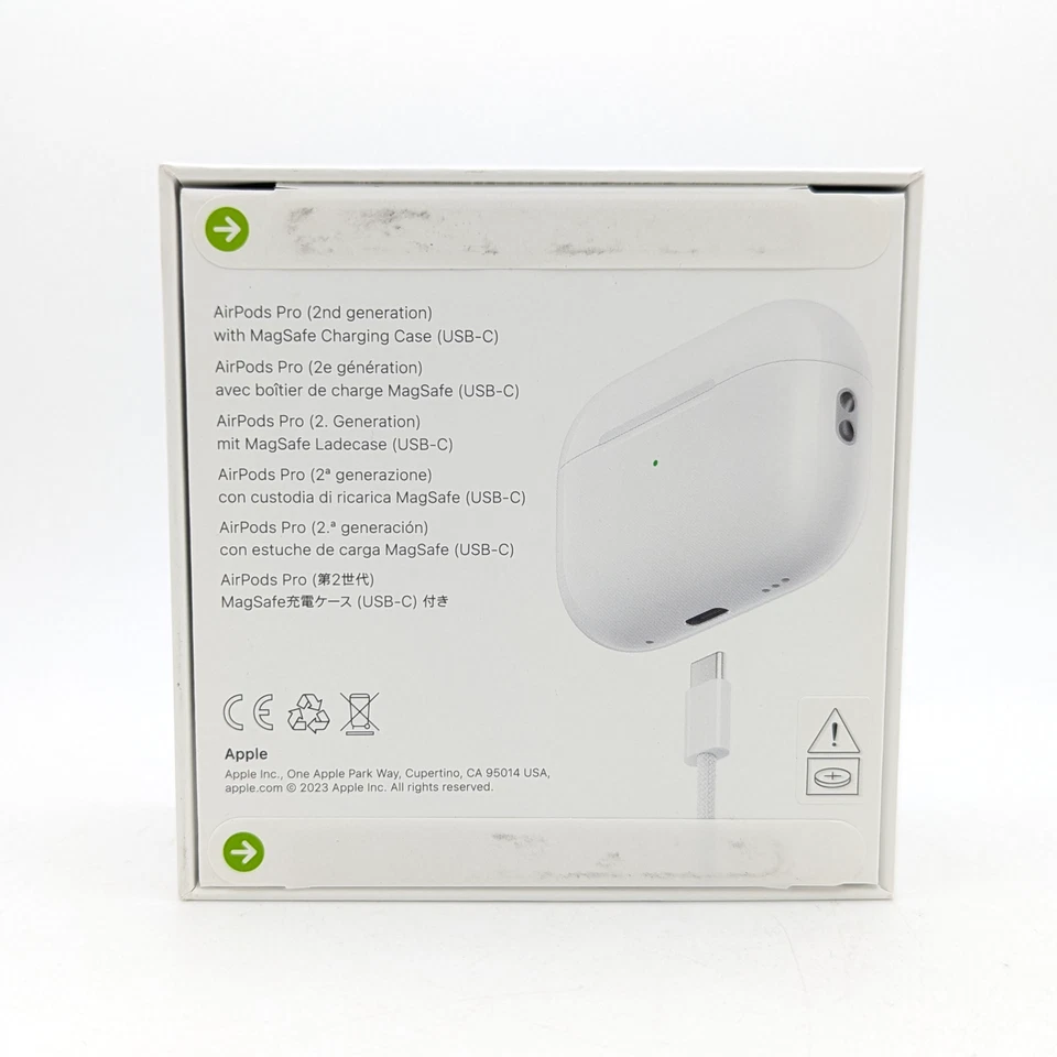 Apple AirPods Pro (2nd Generation) with USB-C MagSafe Charging Case MTJV3LL/A  - Image 3 of 4