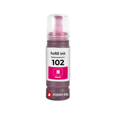 compatible pour Epson 102 C13T03R340 Magenta 6500 pages - Photo 1/4