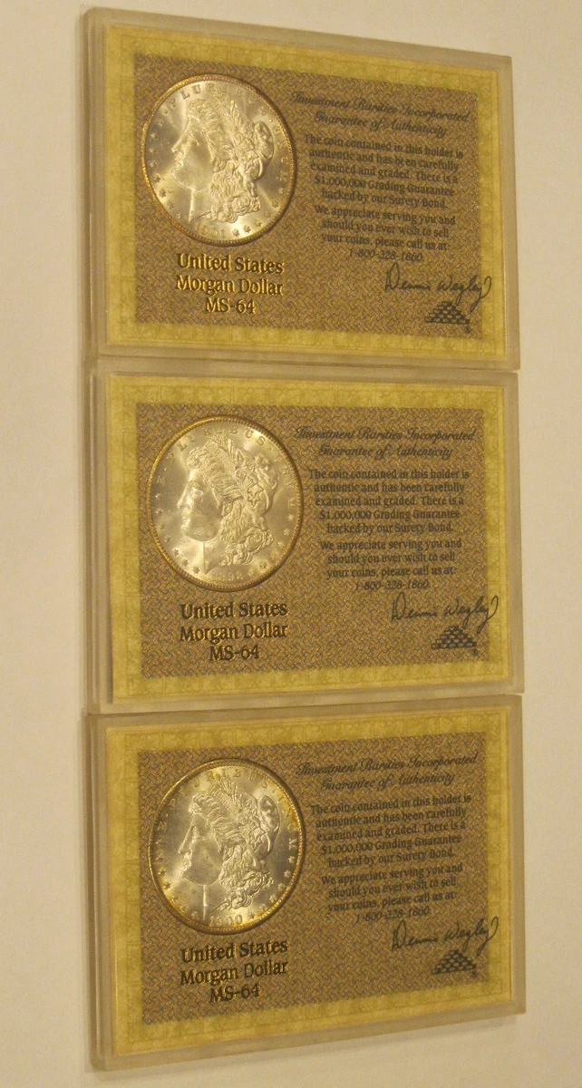 MS 63 Graded 1901 Year Morgan US Dollars (1878-1921) for sale | eBay