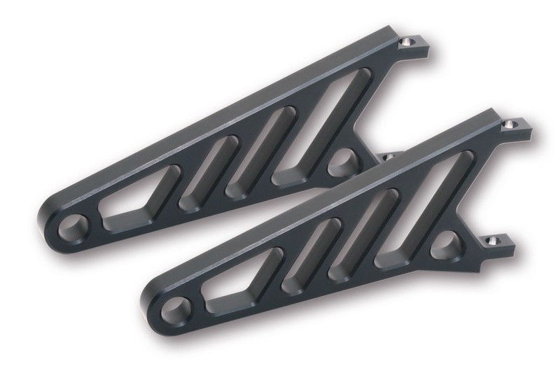 Support de phare HIGHSIDER CNC long pour fixation optique avant moto