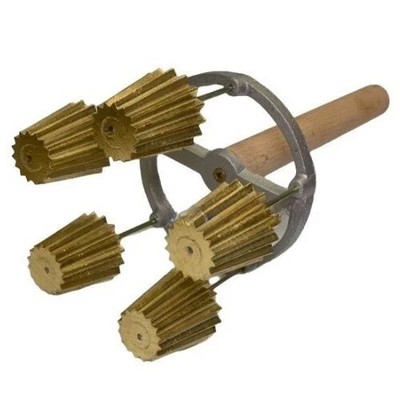 NEW 5 in 1 Pie Tee Nyonya Snack Regular Shape Brass Copper Mold FREE SHIPPING