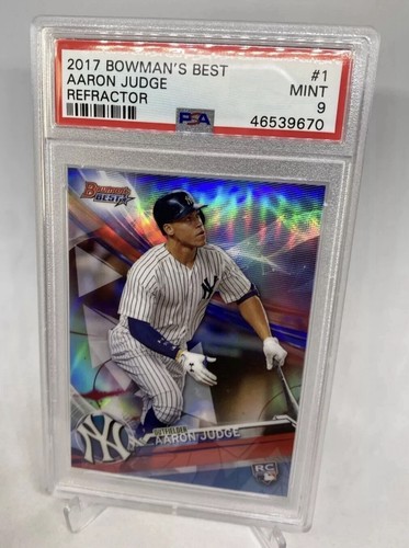 Aaron Judge [Refractor] #1 2017 Bowman's Best card