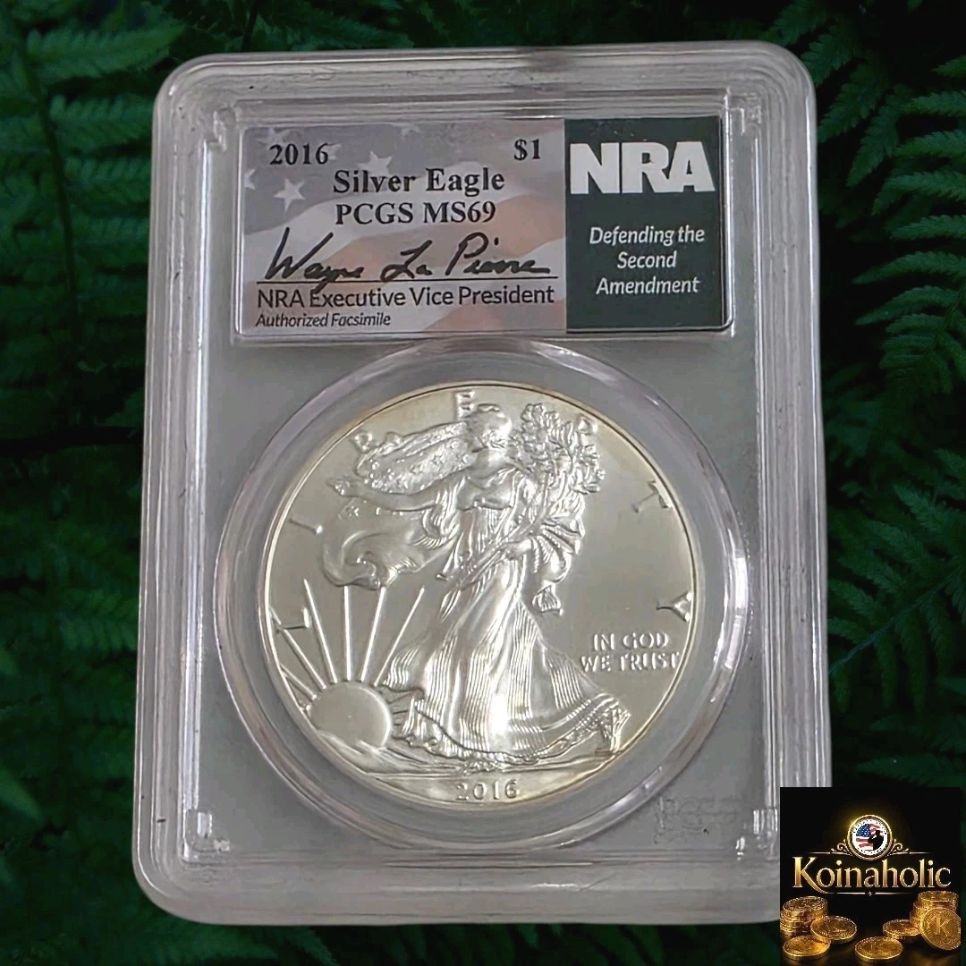 American Eagle MS 69 Graded 2016 Silver Bullion Coins for sale | eBay