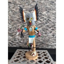 Native American Eagle Dancer Kachina Doll Han...