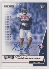 2020 Panini Playoff Rookies Red Zone Auto Ross Blacklock #248 Auto n3t