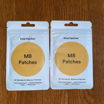 Kind Patches MB Patches 2 Pack Bundle 60 Patches Vegan Authentic Sealed