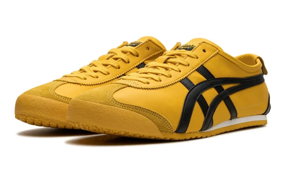 Onitsuka Tiger Yellow Brown Orange Athletic Running Shoes Sneakers Men US 7 Onitsuka Tiger Mexico 66 Sneakers  main image 4