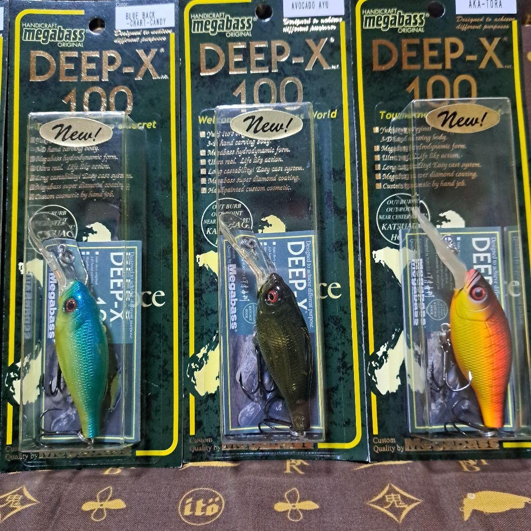 Megabass - 山一さん専用　【新品】Megabass DEEP-X100 5個セット Megabass - 山一さん専用 【新品】Megabass DEEP-X100 5個セット
