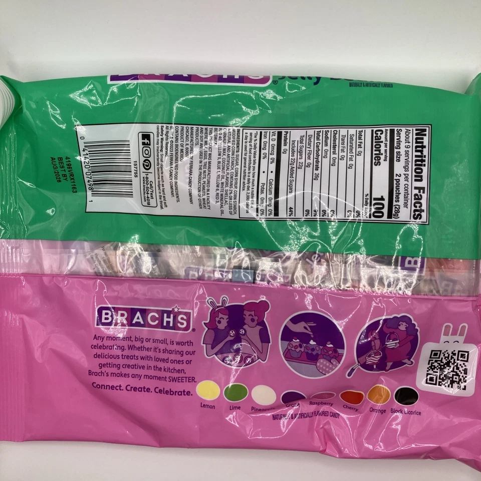 18 mini bolsas Brach’s Tiny Jelly Beans  Foto 2 de 2
