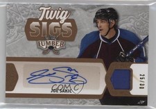 2021-22 Leaf Lumber Twig Sigs Bronze 25/30 Joe Sakic #TS-JS1 Auto HOF 0c3