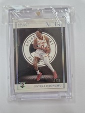 Onyeka Okongwu 2020-21 Panini Noir Rookie #163  #17/25(Jersey number)