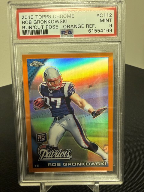Rob Gronkowski 2010 Topps Topps Chrome Orange Refractor