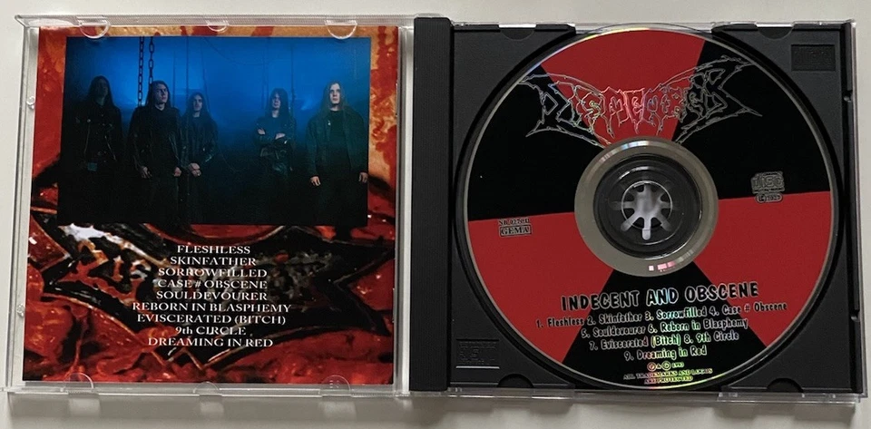 Dismember "Indecent And Obscen" 1993 CD - Bild 3 von 4