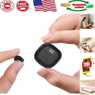 Waterproof Active Noise Cancelling Mini Earbuds - Perfect for Small Ear Canals