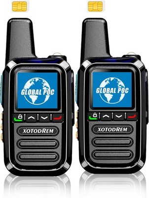 4G LTE Walkie Talkies Unlimited Range 2 Pack