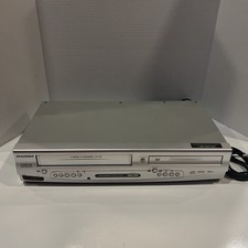 Sylvania DVD / VCR DV220SLB 4-Head HiFi Stereo Video Recorder- Tested, No Remote