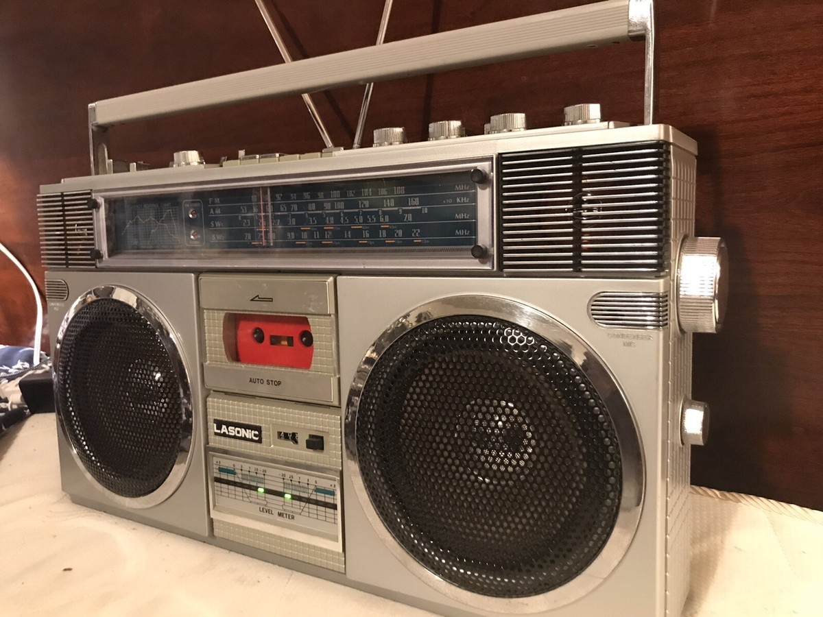 LASONIC TRC-918 BOOMBOX RADIO RECORDER GETTHO BLASTER CASSETTE