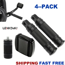 4X Foot Pegs Brake Pedal Shifter Peg Footrests For Harley Dyna Sportster Softail