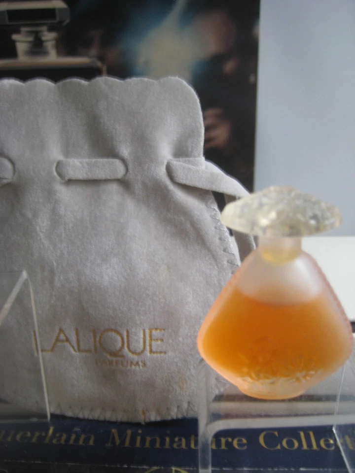 lot Mini Vintage Lalique PARFUM perfume Silences Jean Desprez Bal A versailles - Image 4 of 4