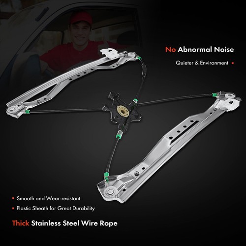 Front Driver LH Window Regulator for Chrysler Town & Country 08-16 Grand Caravan - Picture 5 of 8