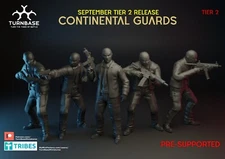Turnbase Miniatures Modern Continental Guards Zona Alfa Spectre Operations 28mm