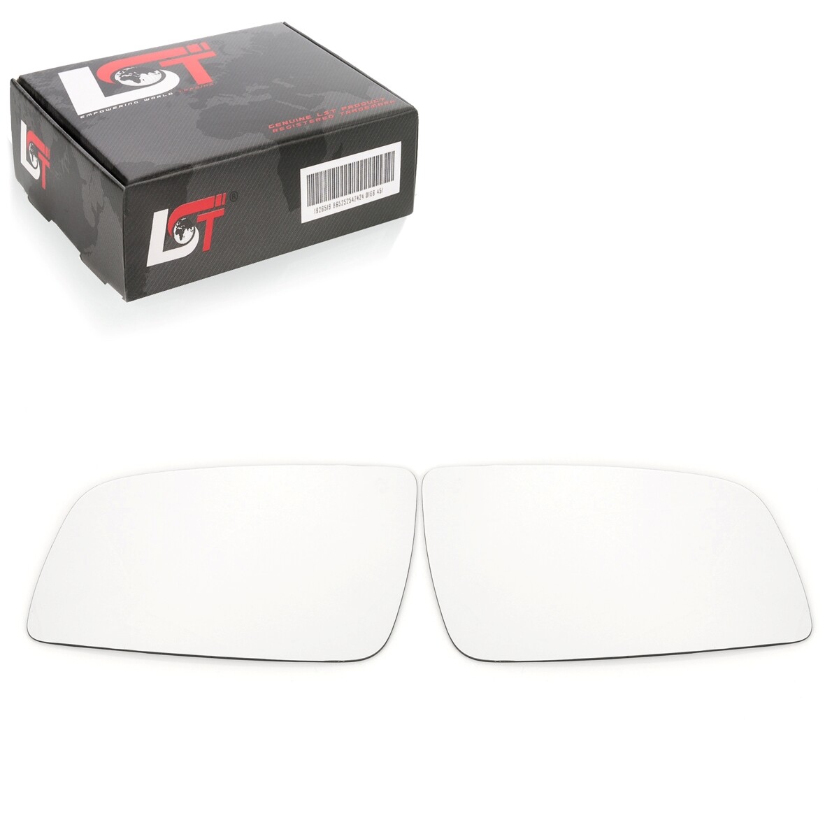 2x Exterior Mirror Adhesive Convex Left Right for Opel Astra G for Vauxhall
