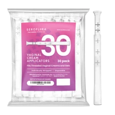 Disposable Vaginal Cream Applicators - Fits Premarin, Estrace, 30 packs