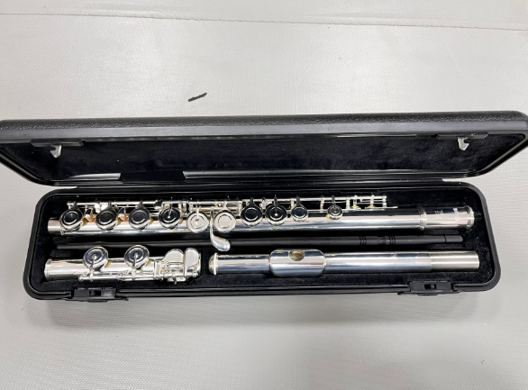Yamaha flute YFL-222 flute Silver + Hard Case & Bag Introductory